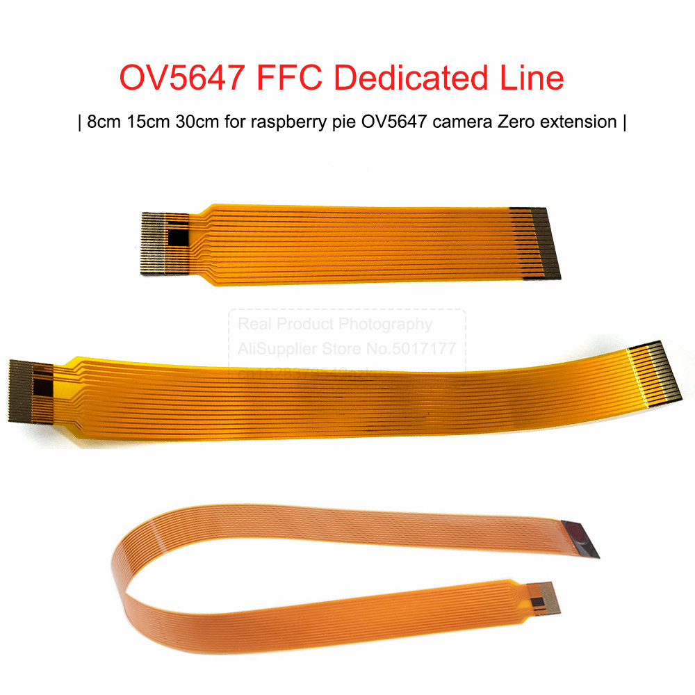 8 cm 15 cm 30 cm FFC Özel Hat  - Raspberry Pi Hq Camera Microscope Lens incelemesi ve fiyatı