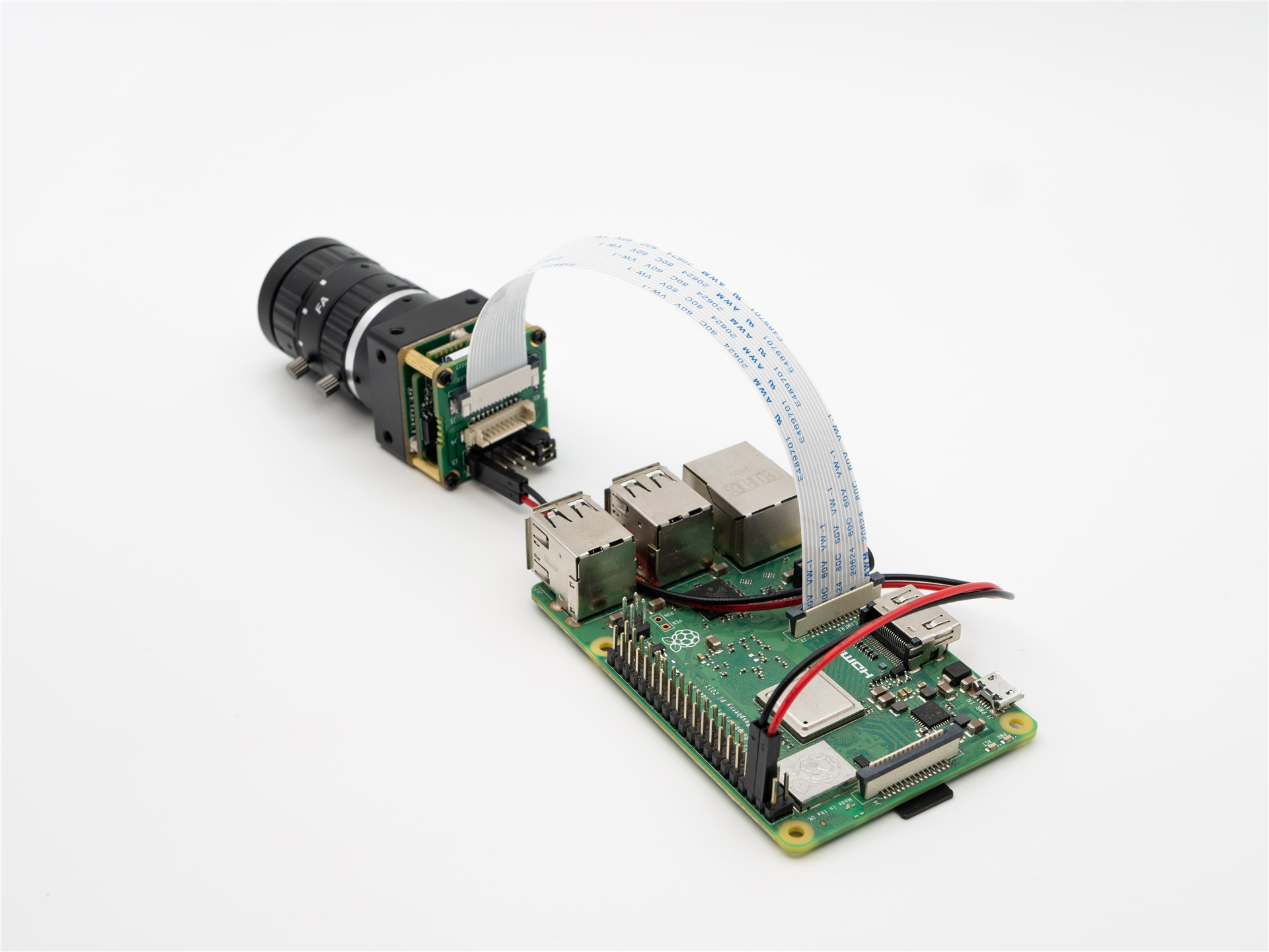 2.4MP Global Shutter Makine Gö - Raspberry Pi Global Shutter Camera Imx296 incelemesi ve fiyatı