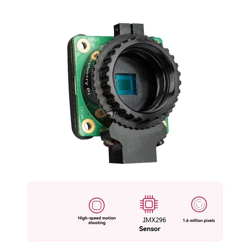 Raspberry Pi için Küresel Shut - Raspberry Pi Global Shutter Camera Imx296 incelemesi ve fiyatı