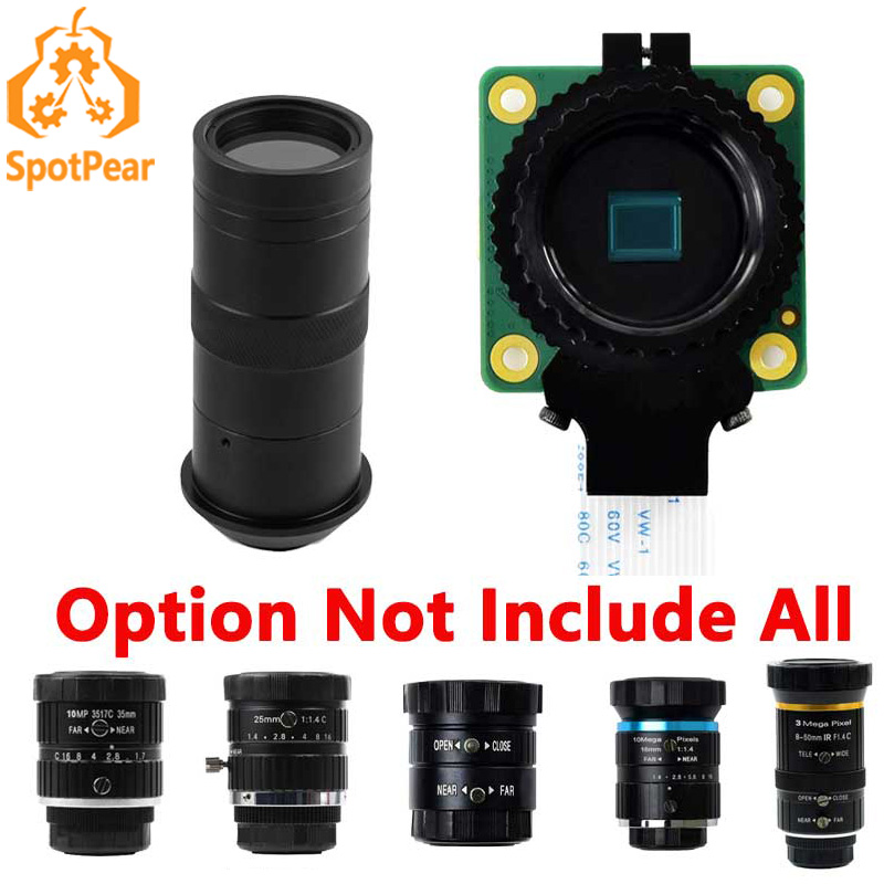 Raspberry Pi HQ Kamera Yüksek  - Raspberry Pi Hq Camera Microscope Lens incelemesi ve fiyatı